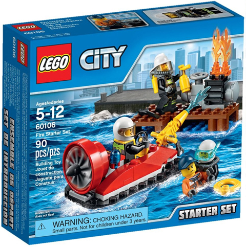 LEGO 60106 CITY Hasiči - Startovací sada