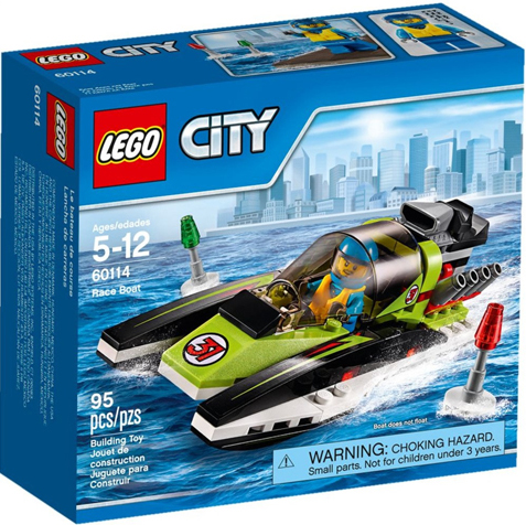 LEGO 60114 CITY Závodní člun