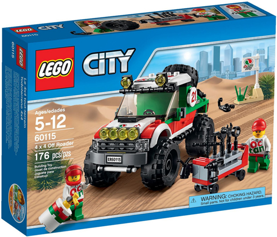 LEGO 60115 CITY Terénní vozidlo 4x4