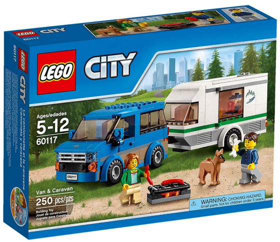 LEGO 60117 CITY Dodávka a karavan