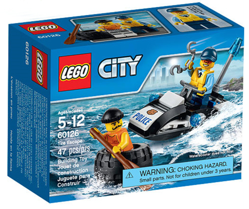 LEGO 60126 CITY Únik v pneumatice