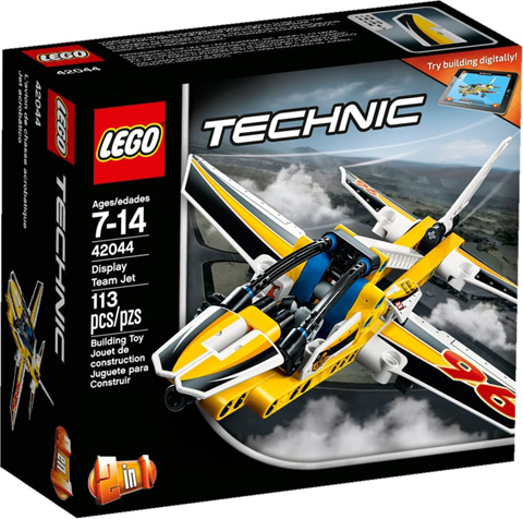 LEGO 42044 TECHNIC Výstavní akrobatická stíhačka