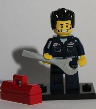 LEGO 8827 Minifigurky, série 6 - 15. Mechanik