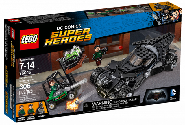 LEGO 76045 SUPER HEROES Krádež kryptonitu