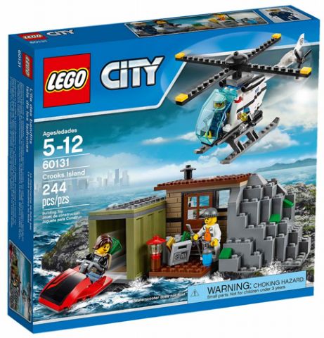 LEGO® 60131 City - Ostrov zločinců