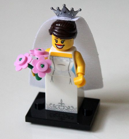 LEGO 8831 Minifigurky série 7 - 4. Nevěsta