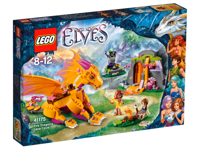 LEGO Elves - 41175 Lávová jeskyně ohnivého draka