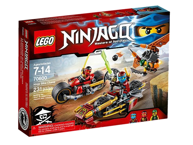 LEGO 70600 NINJAGO Honička nindža motorek