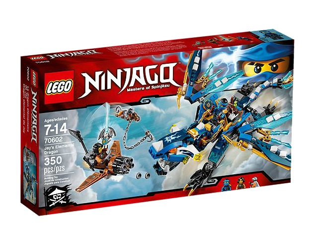 LEGO 70602 NINJAGO Jayův drak blesku