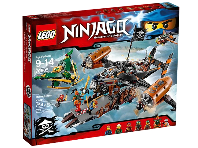 LEGO 70605 NINJAGO Smolná tvrz