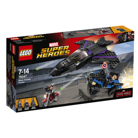 LEGO Super Heroes - 76047 Pronásledování Black Pantherem