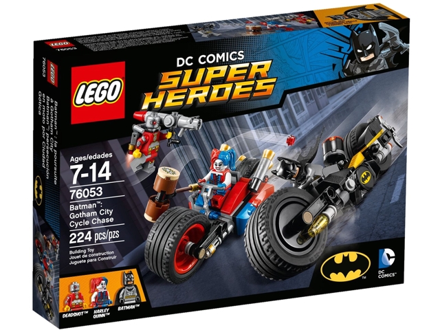 LEGO Super Heroes - 76053 Batman Motocyklová honička v Gotham City