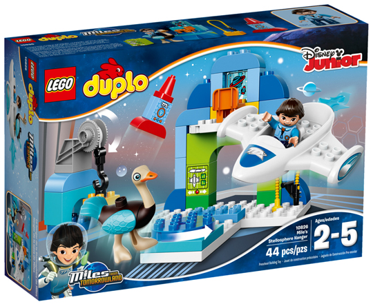 LEGO 10826 DUPLO Milesův hangár pro jeho vesmírnou loď Stellu