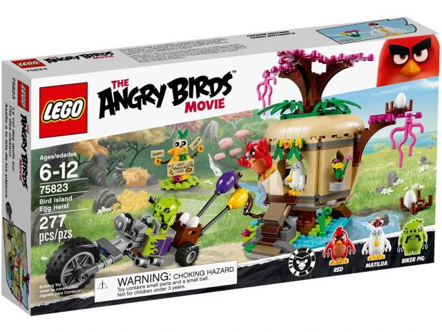 LEGO® 75823 Angry Birds - Krádež vajíček na ptačím ostrově