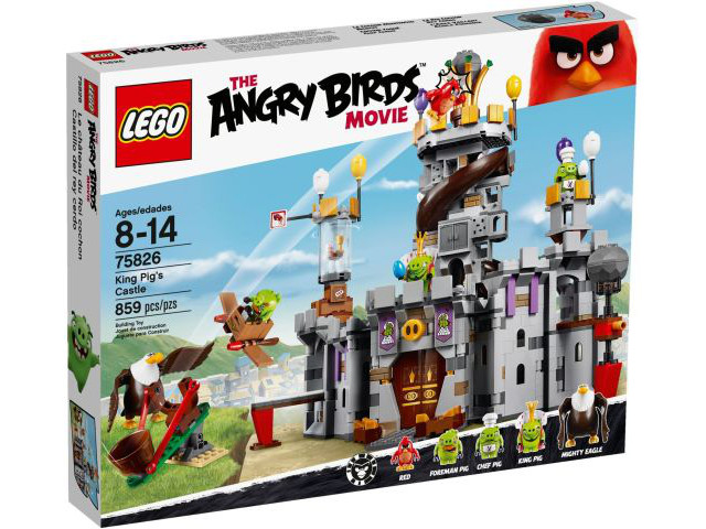 Lego 75826 Angry Birds - Hrad krále Prasete