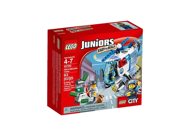 LEGO 10720 JUNIORS Pronásledování s policejní helikoptérou