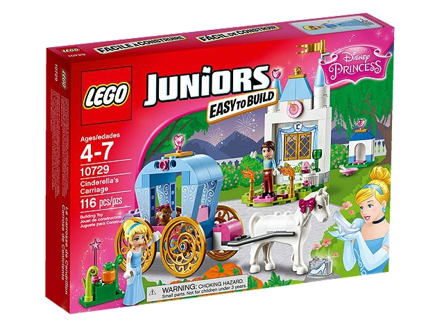 LEGO 10729 JUNIORS Popelčin kočár