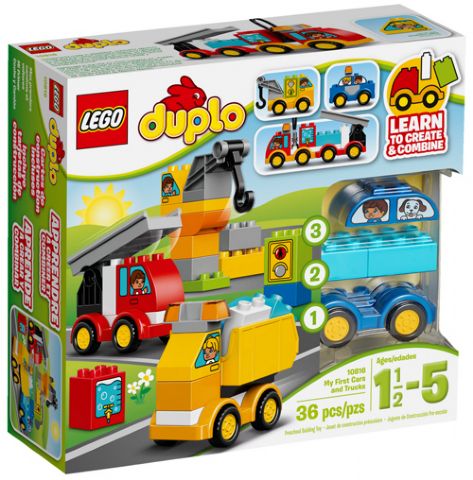 Lego DUPLO 10816 Moje první autíčka a náklaďáky