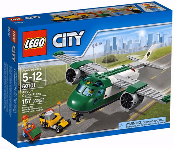 LEGO CITY 60101 Letiště – Nákladní letadlo
