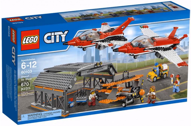 LEGO CITY 60103 Letiště – Letecká show