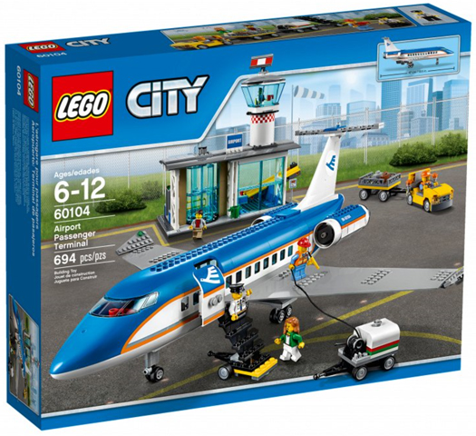 LEGO CITY 60104 Letiště – Terminál pro pasažéry