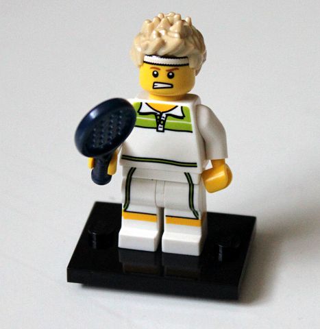LEGO 8831 Minifigurky série 7 - 9. Tenista