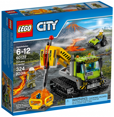 LEGO CITY 60122 Sopečná rolba