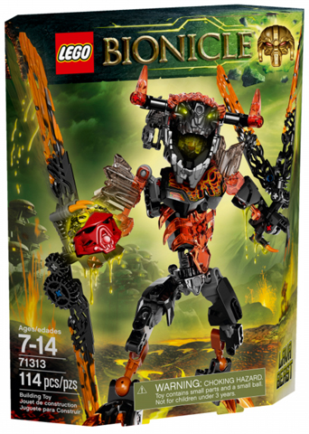 LEGO Bionicle 71313 Lávová příšera