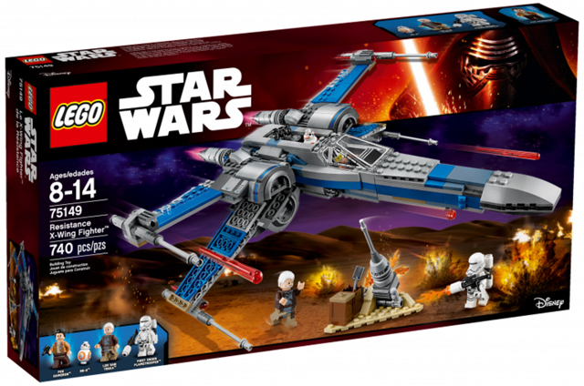 LEGO Star Wars 75149 Stíhačka X-wing Odporu