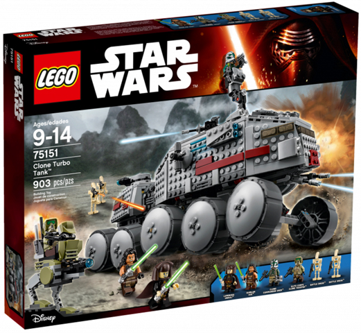 LEGO Star Wars 75151 Turbo tank Klonů