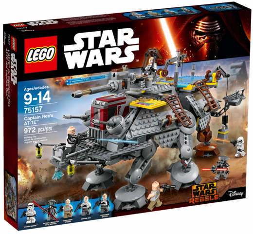 LEGO Star Wars 75157 AT-TE kapitána Rexe