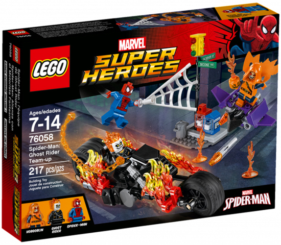 LEGO Super Heroes 76058 Spiderman: Ghost Rider vstupuje do týmu