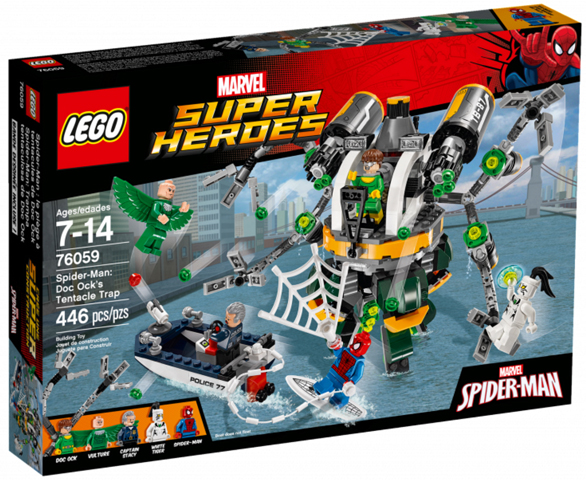 LEGO Super Heroes 76059 Spiderman: Past z chapadel doktora Ocka
