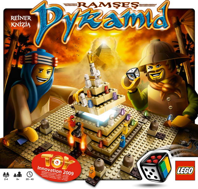 LEGO 3843 Hra - Ramsesova pyramida