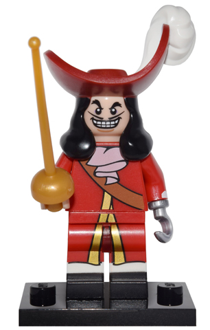 LEGO Minifigurky Disney 71012 Kapitán Hook