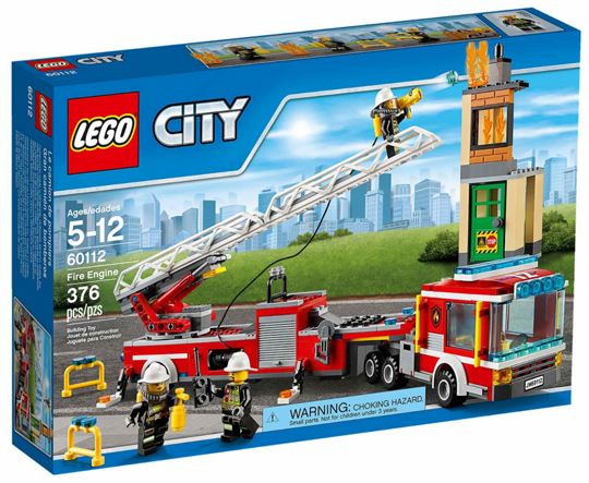 LEGO 60112 CITY Hasičská stříkačka