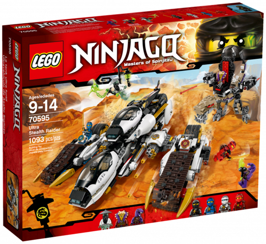 LEGO 70595 NINJAGO Ultra tajné útočné vozidlo-poškoz.box