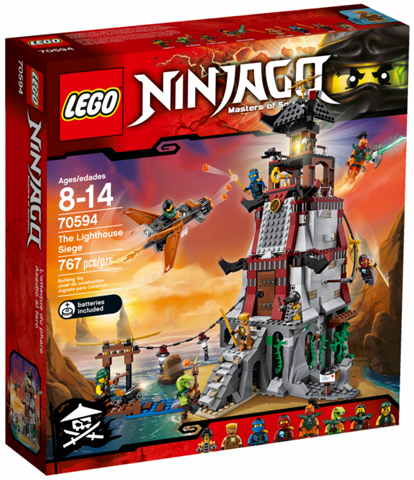 LEGO 70594 NINJAGO Obléhání majáku