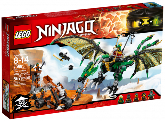 LEGO 70593 NINJAGO Zelený drak NRG