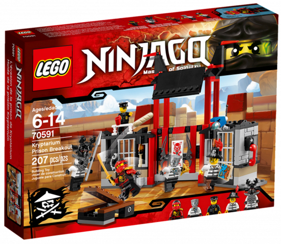 LEGO 70591 NINJAGO Útěk z vězení Kryptarium