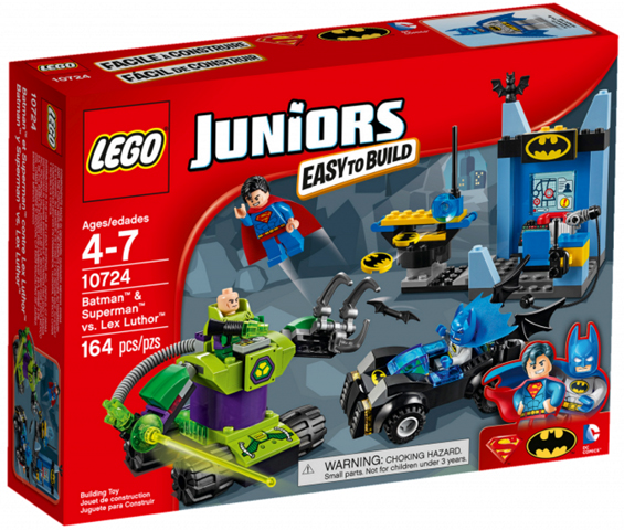 LEGO 10724 JUNIORS Batman™ & Superman™ vs. Lex Luthor™