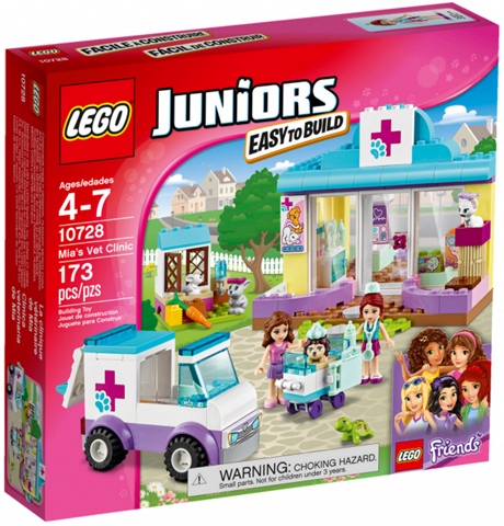 LEGO 10728 JUNIORS Mia a veterinární klinika
