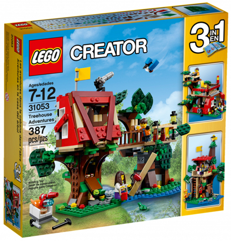 LEGO 31053 CREATOR Dobrodružství v domku na stromě