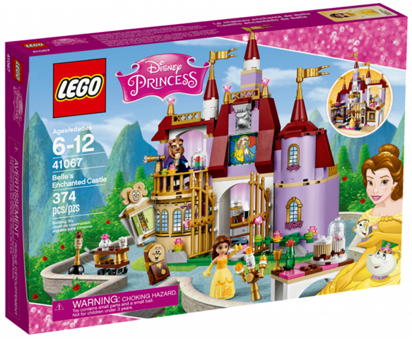 LEGO 41067 DISNEY PRINCEZNY Bella a kouzelný hrad