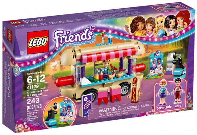 LEGO 41129 FRIENDS Dodávka s párky v rohlíku v zábavním parku