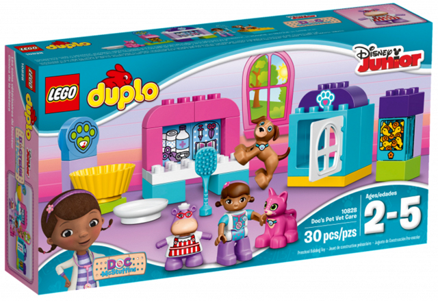 Lego Duplo 10828 Doktorka Plyšáková Salon pro zvířátka