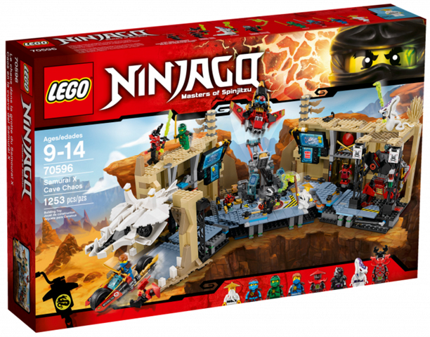 Lego Ninjago 70596 Samurai X Cave Chaos