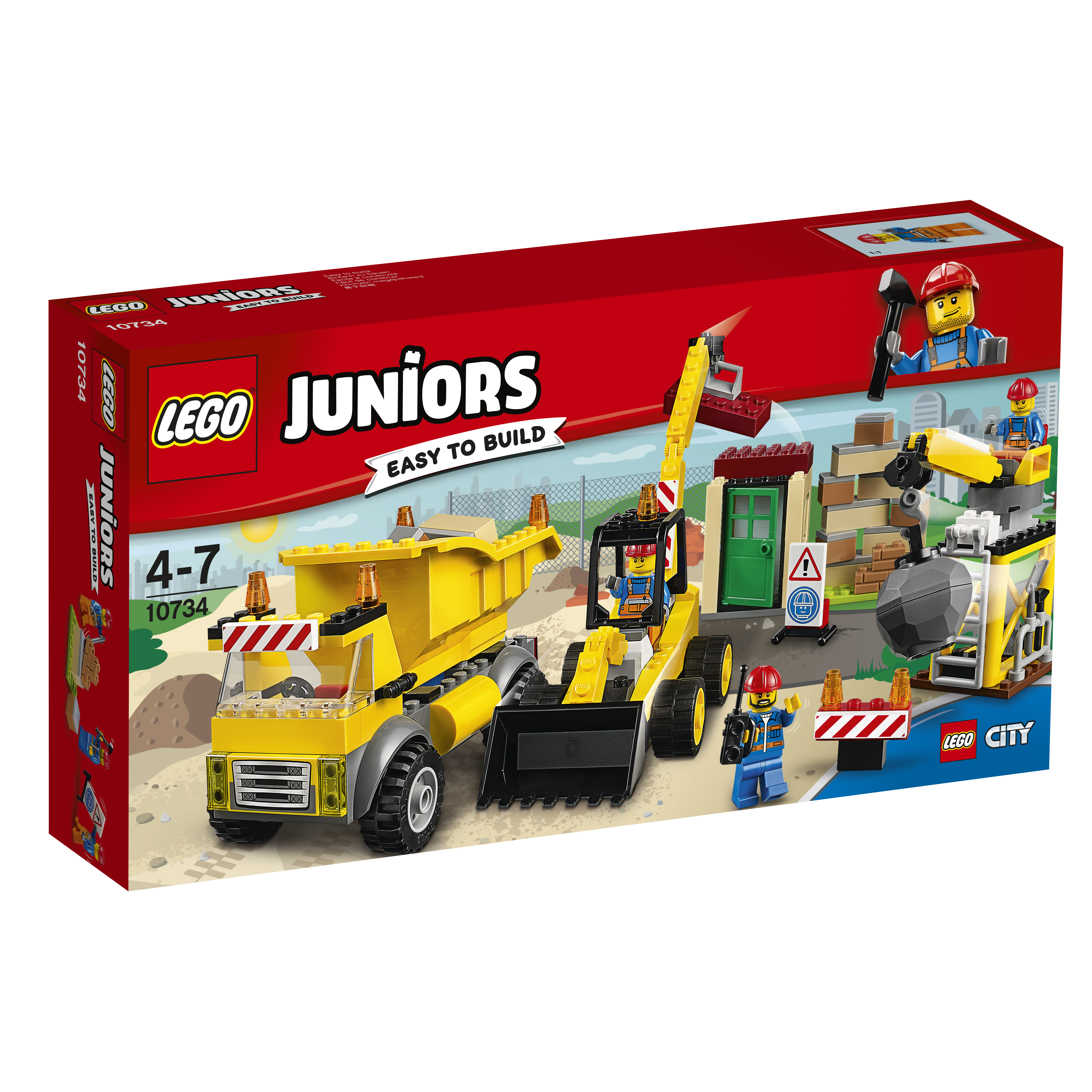 LEGO® 10734, Demoliční práce na staveništi