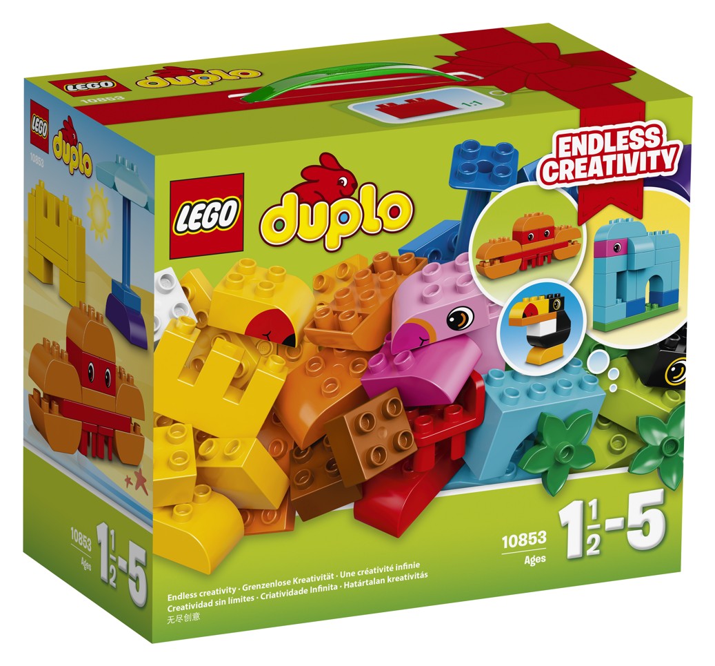 LEGO® DUPLO® 10853, LEGO® DUPLO® Kreativní box pro stavitele