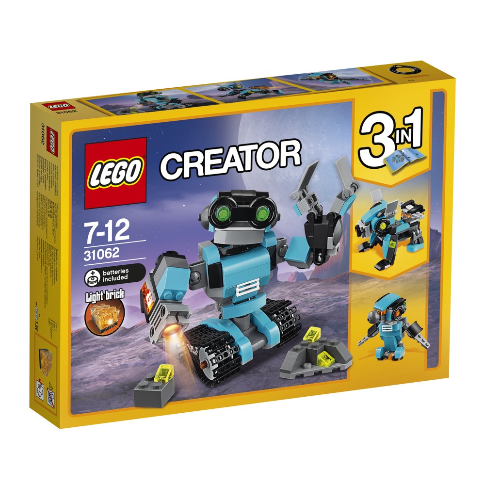 LEGO® Creator 31062, Pruzkumný robot